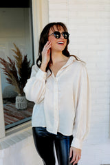 Day In Paradise Button Down Blouse