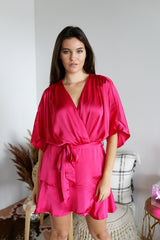 This Could Be Love Satin Dress